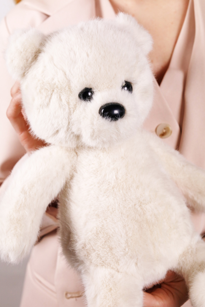 МЕДВЕЖОНОК (БЕЛЫЙ, 33СМ)